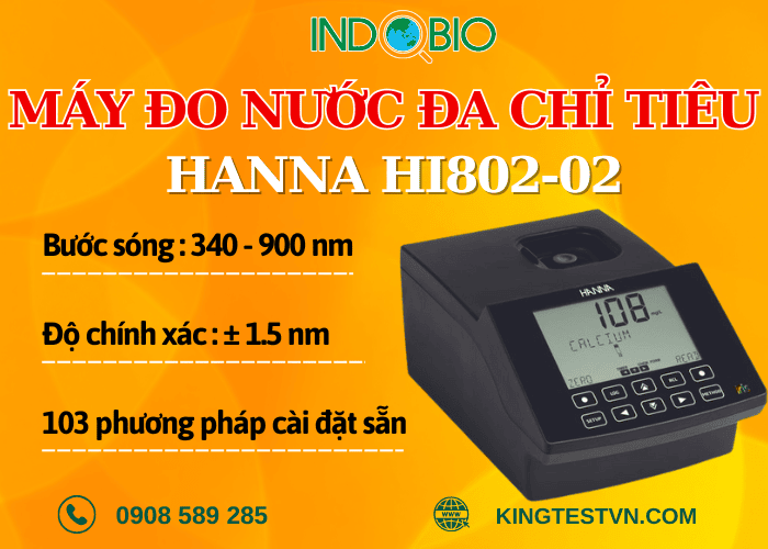 Máy đo đa chỉ tiêu nước Hanna HI802-02
